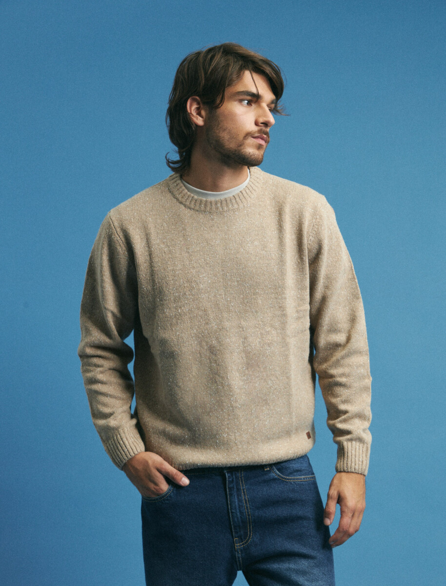 SWEATER HARRY - Beige 