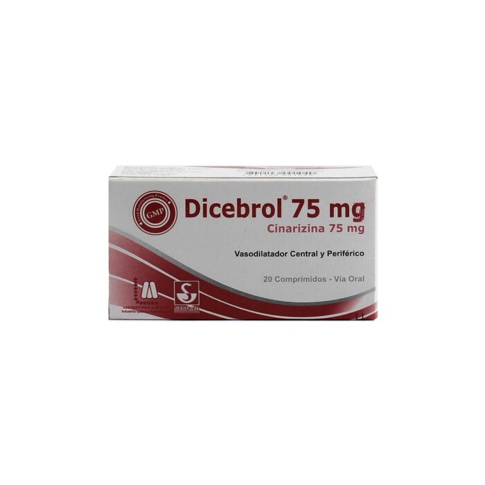 DICEBROL 75 CJ X 20 COMPRIMIDOS única