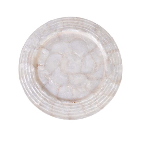 PLATO DE SITIO NACAR NATURAL-BEIGE CPCS 2406