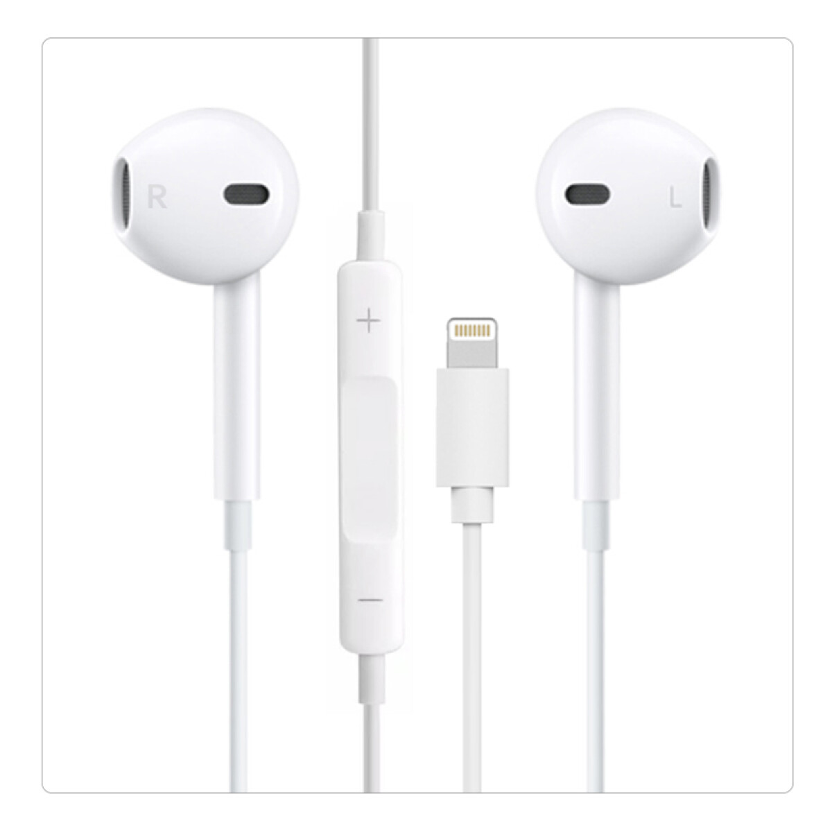 Auriculares Miccell Lightning c/ manos libres 1.15 metros 