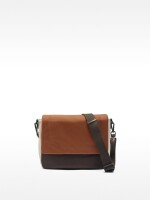 Bolso Bandolera Color Block naranja