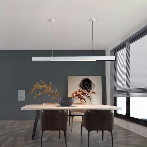 Lum. lineal 40W blanca cálida 3200lm 30° 1065mm ZU0451