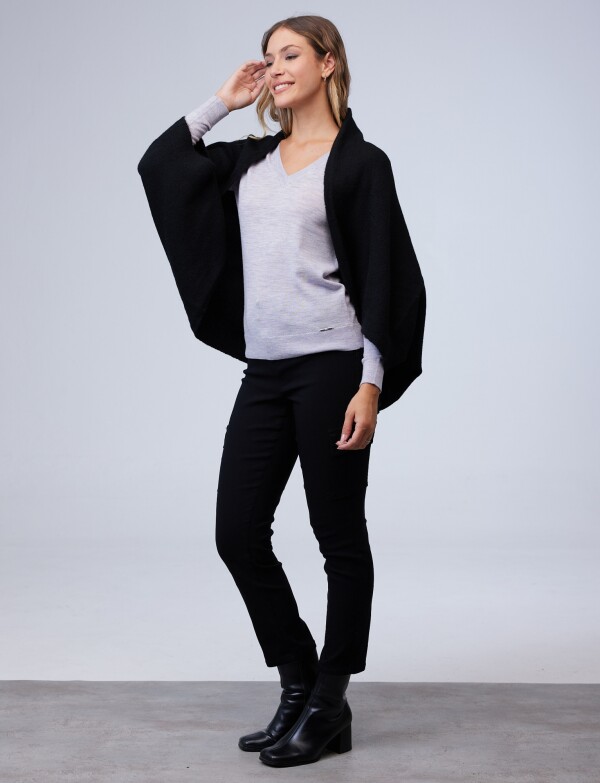 Cardigan Cashmere NEGRO