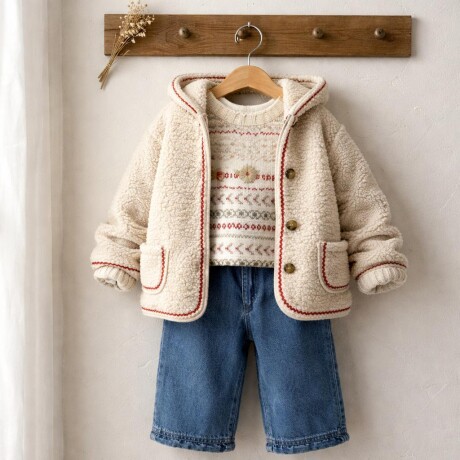 SACO PELUDO BEIGE SACO PELUDO BEIGE