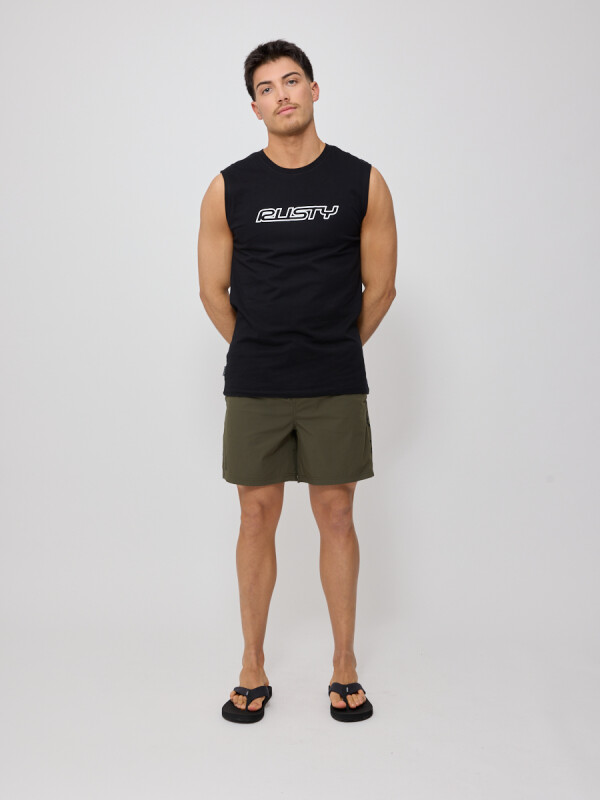 MUSCULOSA FARIX RUSTY Negro