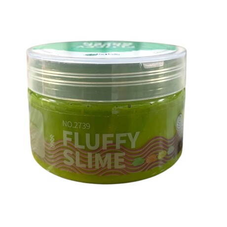 SLIME Baba Esponjosa Verde pastel