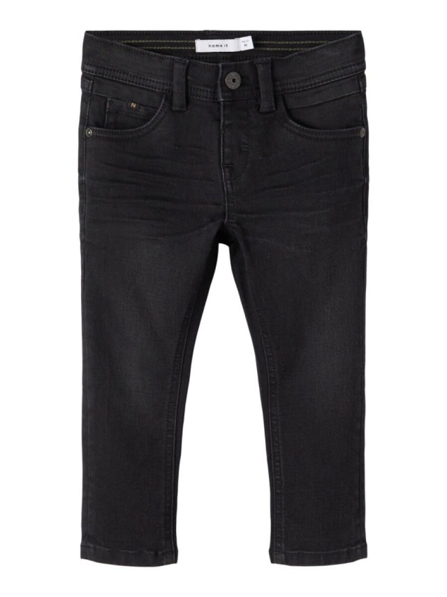 Jeans Slim Fit - Black Denim 