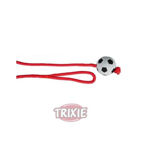 FOOTBALL ON A ROPE, FLOATABLE, FOAM RUBBER, Ø 6 CM/1.00 M FOOTBALL ON A ROPE, FLOATABLE, FOAM RUBBER, Ø 6 CM/1.00 M