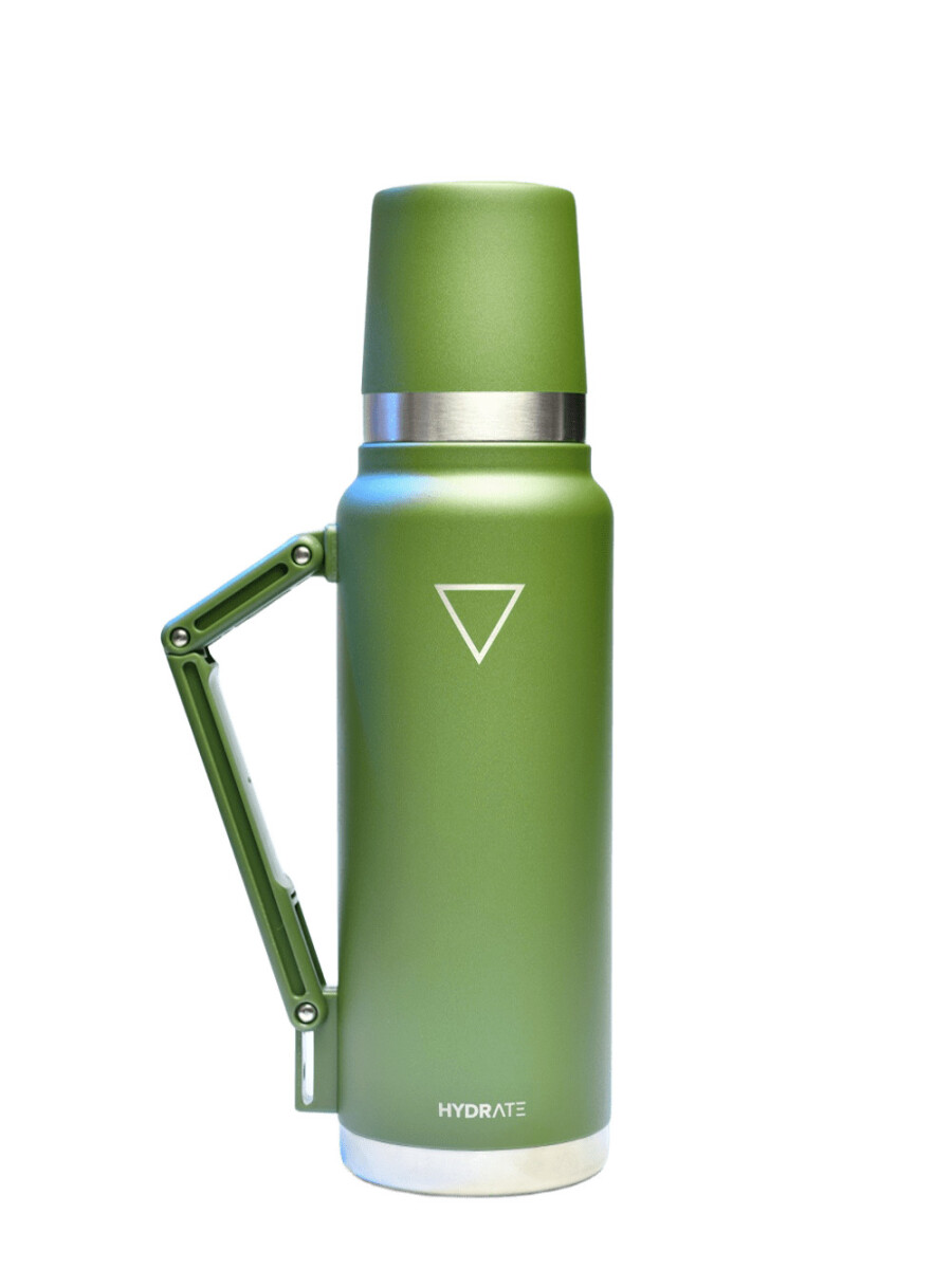 TERMO HYDRATE 1200ML - VERDE MILITAR 