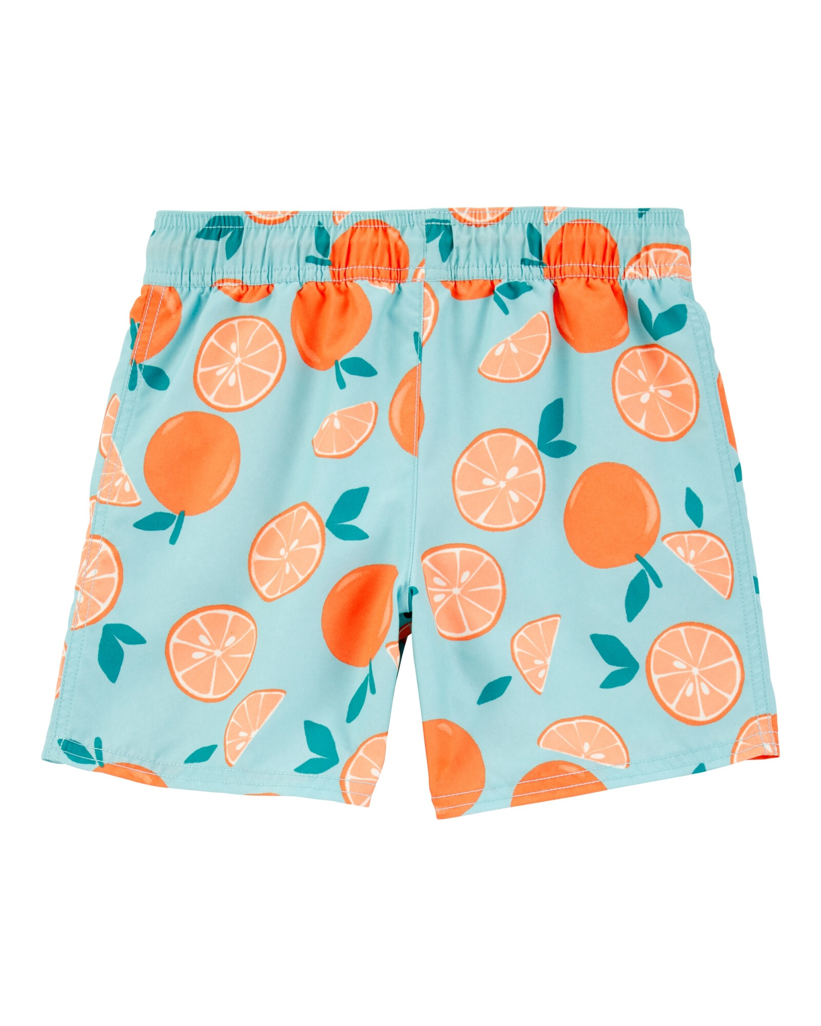 Short de baño, con protección UPF 50+, diseño naranjas Sin color