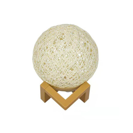 Lámpara Rattan Esfera Luna Artesanal Lámpara Rattan Esfera Luna Artesanal