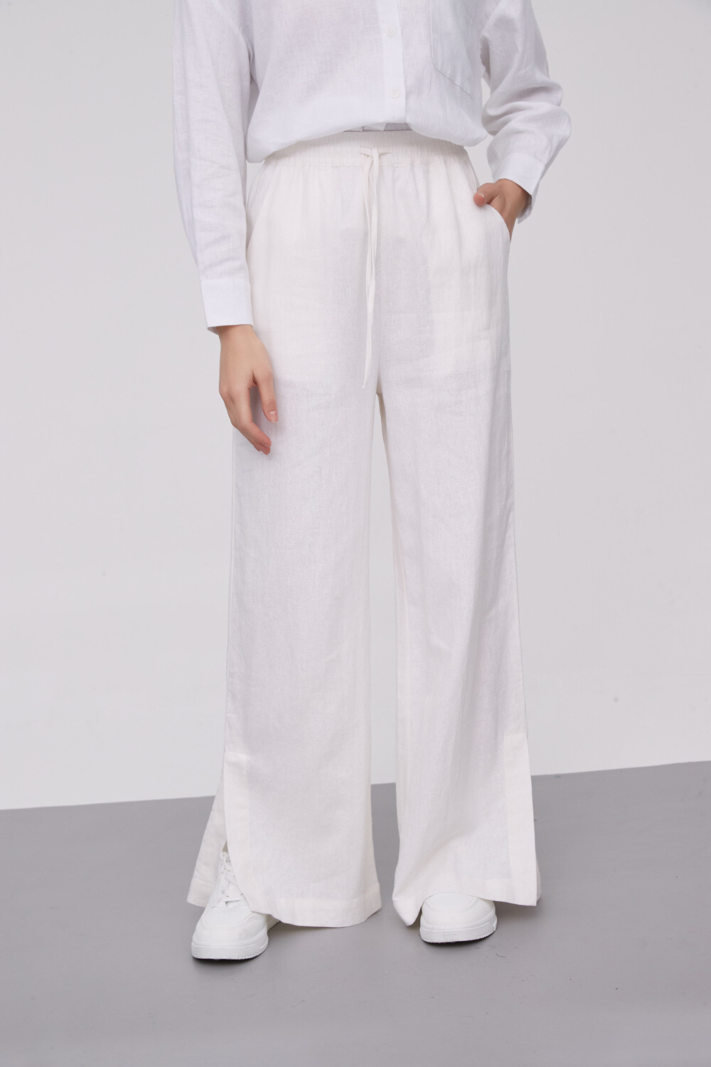 Pantalon Loriz Blanco