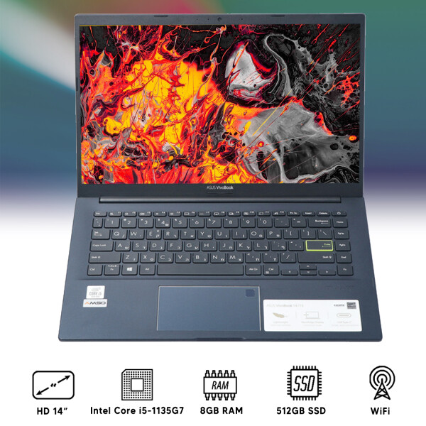 Notebook Asus Vivobook X421 I5 8gb Ram 512gb NOTEBOOK ASUS X421 I5/8/512/14"
