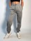 Jogger de algodon con puño Gaia Grafito