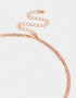 Collares Cortos Bañada en Oro Rosa Collar Corto Multicadena Bañado En Oro Rosa - Dorado Oro Rosa