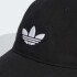 Gorro Adidas Adicolor Classic Trifolio Baseball Negro