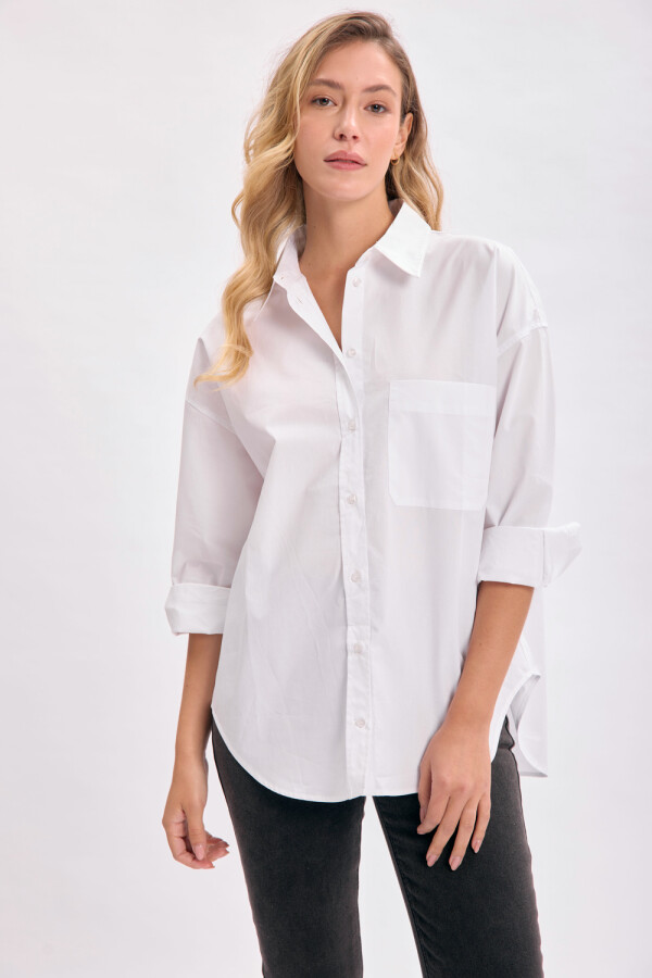 Camisa laboral Blanca