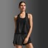 Bividi Running Light Speed React Crop Singlet Mujer Black/black Reflective