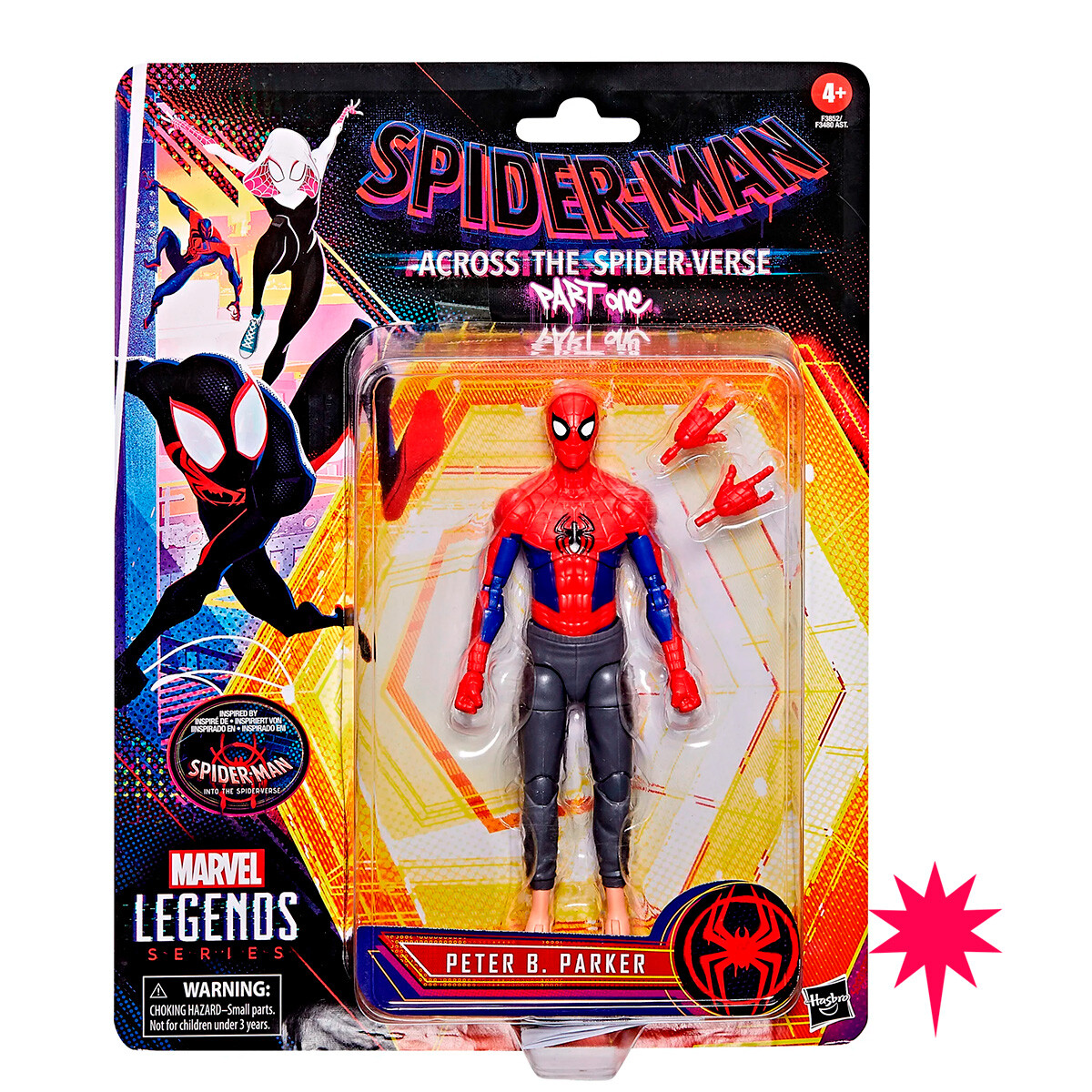 MARVEL LEGENDS! SPIDERMAN: ACROSS THE SPIDER-VERSE PETER B PARKER 