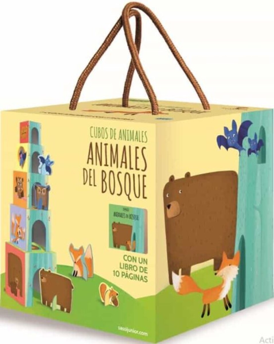 ANIMALES DEL BOSQUE. CUBOS DE ANIMALES 