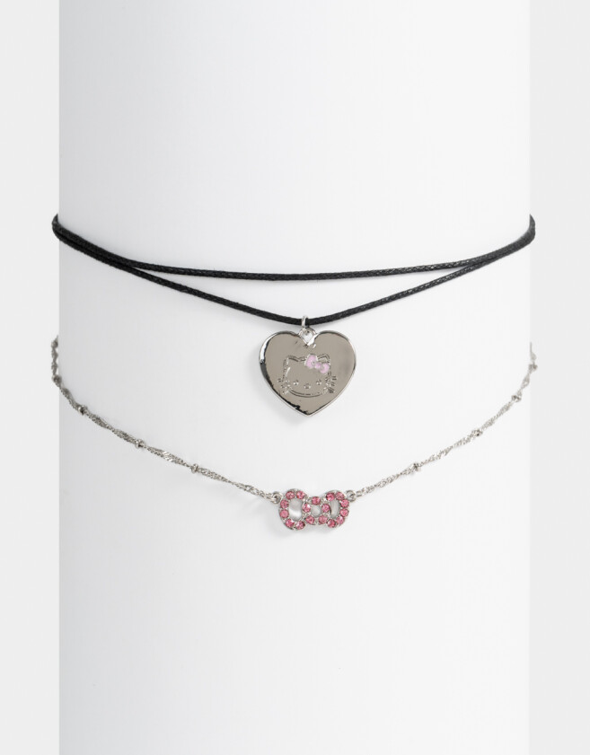 Collares Infantiles Licencias Collar Infantil "hello Kitty" - Plateado