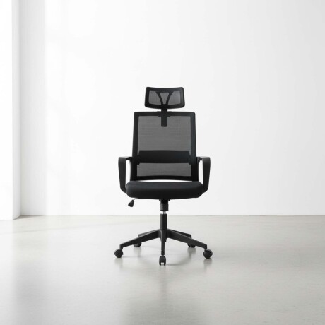 SILLA DE OFICINA MALLA NEGRO COLLINS