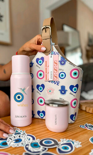 KIT MATERO GAIA CAPSULA WISHES C/ ROSA PALO