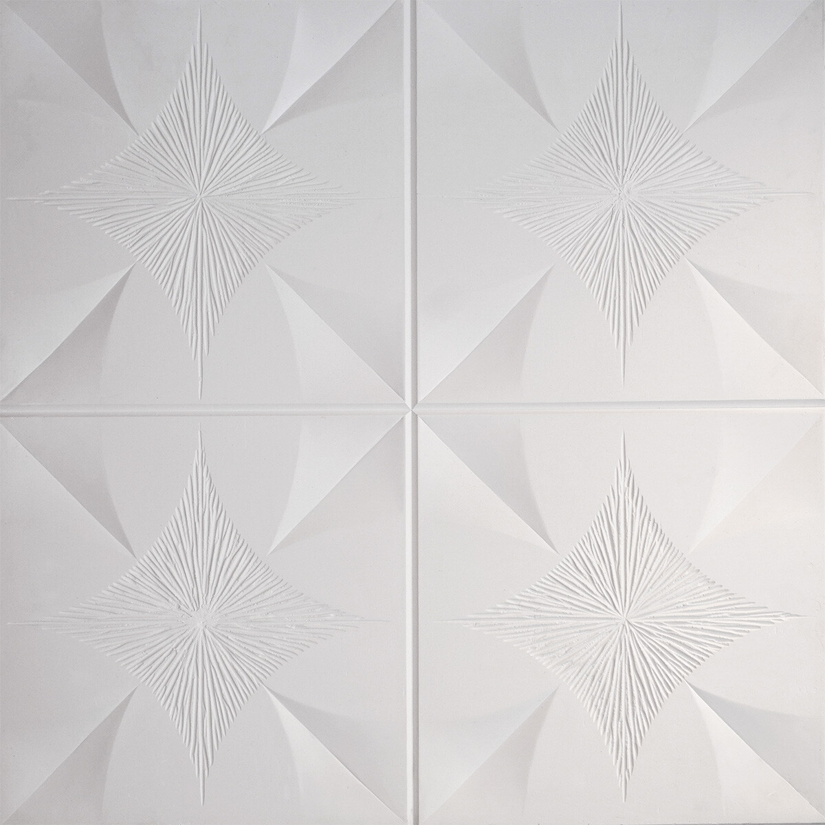 Placa De Yeso Antihumedad Para Pared Modelo Alicante 60x60 Cm 