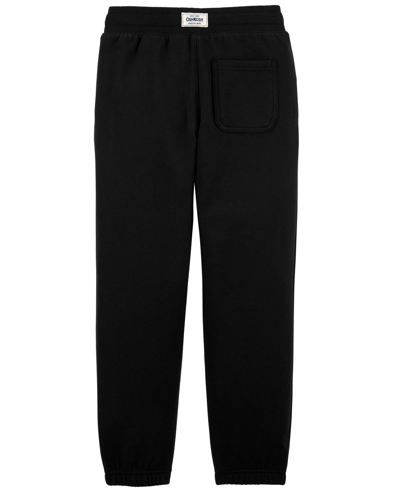 Pantalón deportivo de algodón, con logo, negro Pantalón deportivo de algodón, con logo, negro