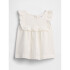 V-LINEN TOP SP26 NEW OFF WHITE