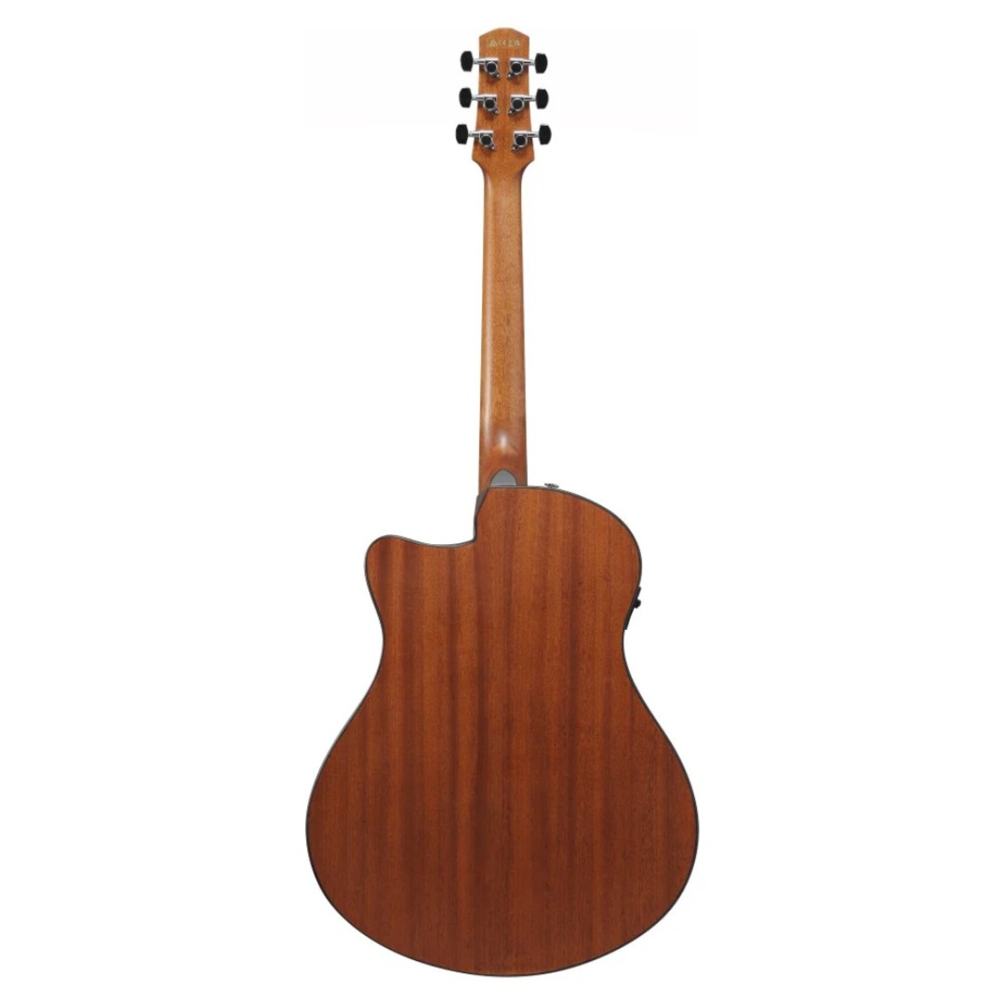 Guitarra Electro Acustica Ibanez Aam50cecro Red Burst Open Pore ...