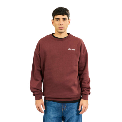 Buzo Billabong Cornell Over Crew - Bordó Buzo Billabong Cornell Over Crew - Bordó