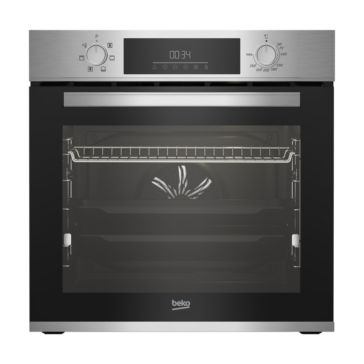 Horno empotrable 72L con grill 60cm Beko BBIE123001XD 