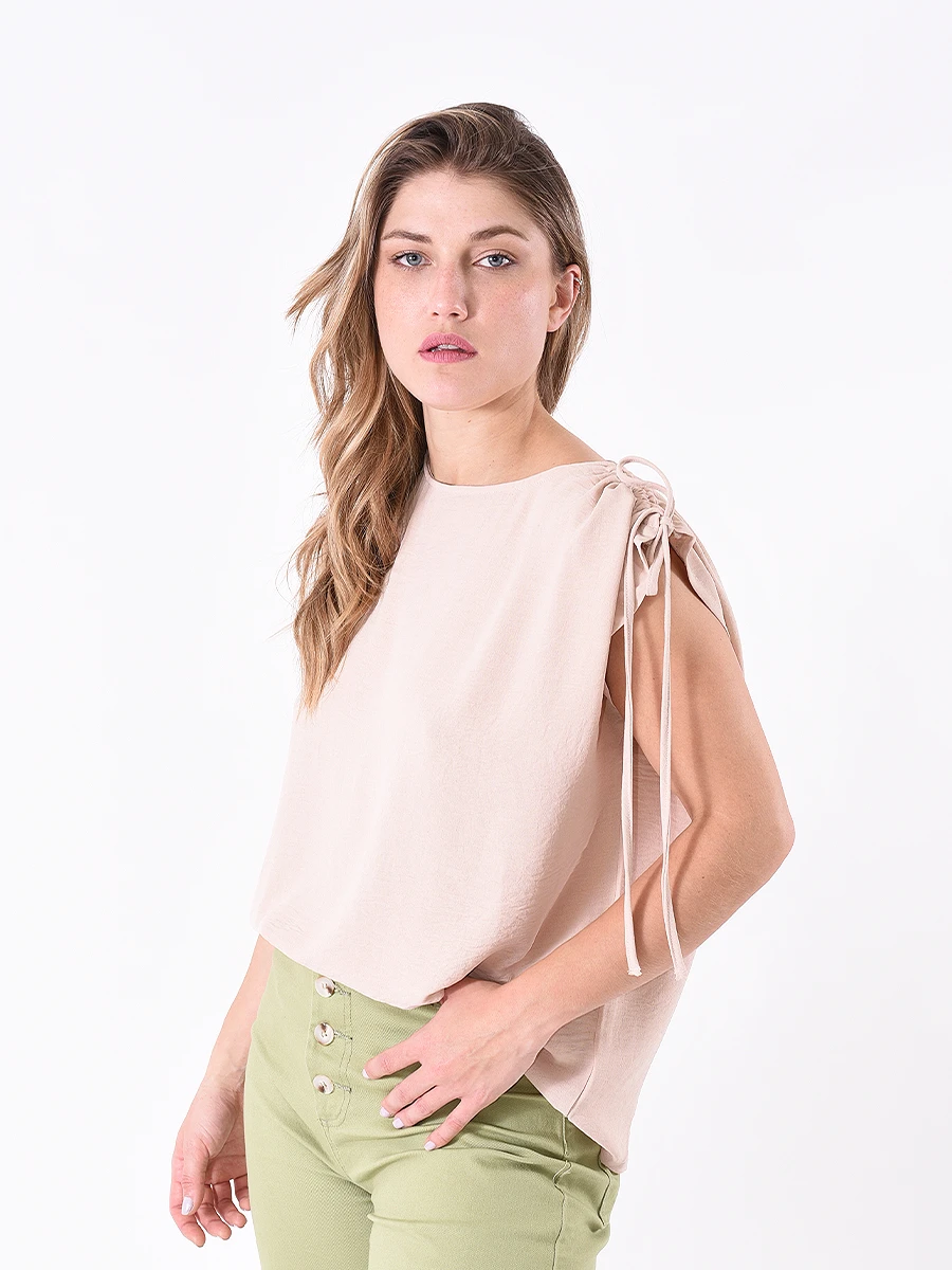 BLUSA CARO - BEIGE CLARO 