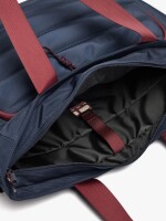 Bolso De Fin De Semana De Nylon azul-marino