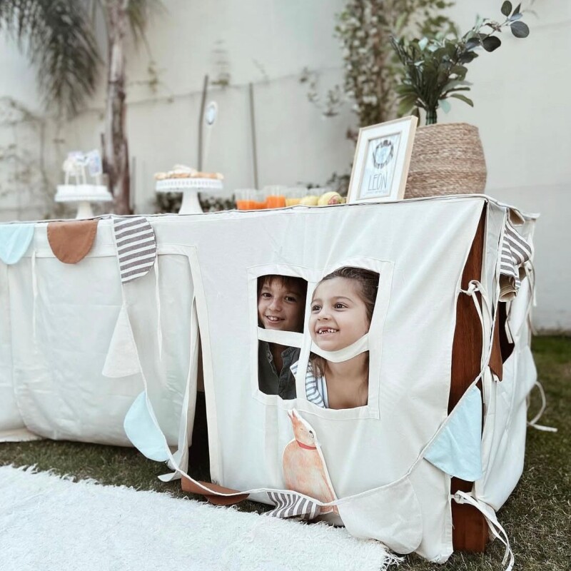 Mantel Carpa Casita Mantel Carpa Casita