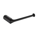 ACCESORIO PORTA ROLLO NEGRO MATE PARA BAÑO Accesorio Porta Rollo Negro Mate Para Baño