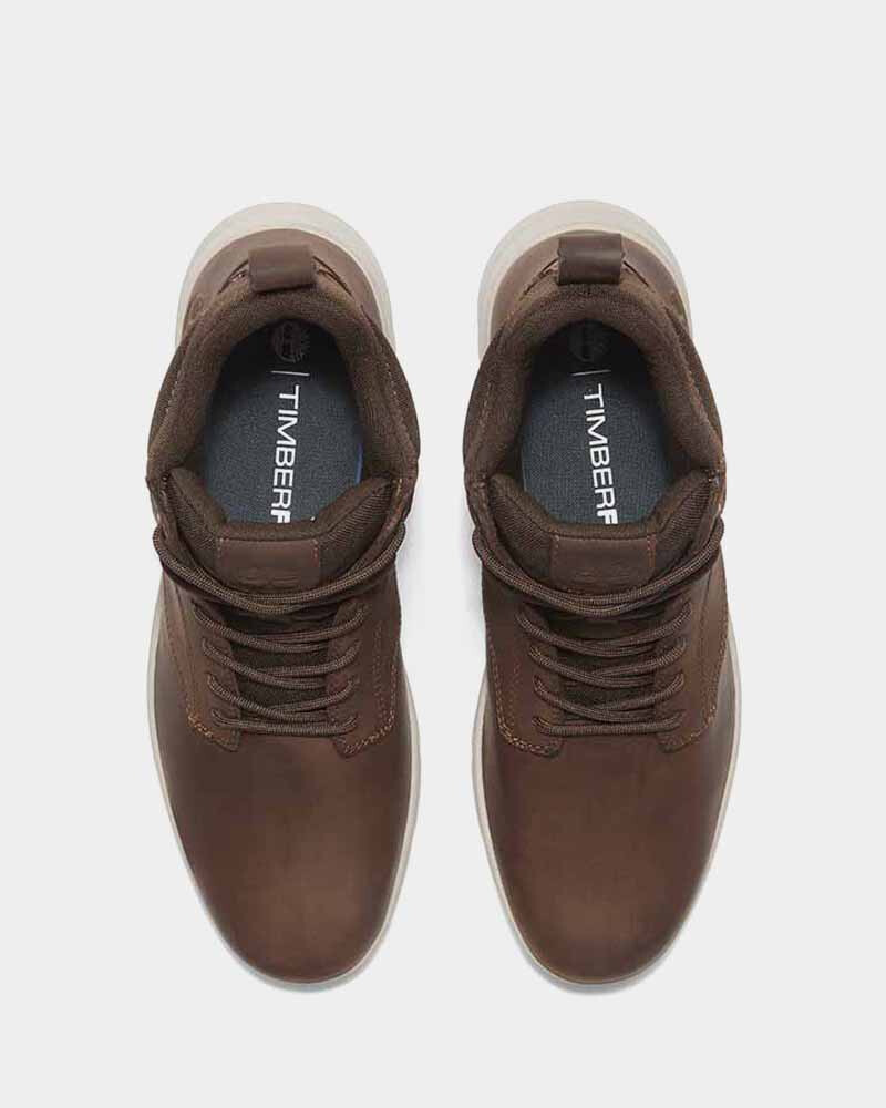 Zapatillas Parker Street Mid Hombre Dark Brown Full Grain
