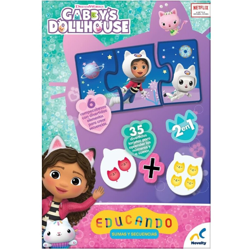 EDUCANDO: SUMAS Y SECUENCIAS GABBYS DOLLHOUS EDUCANDO: SUMAS Y SECUENCIAS GABBYS DOLLHOUS
