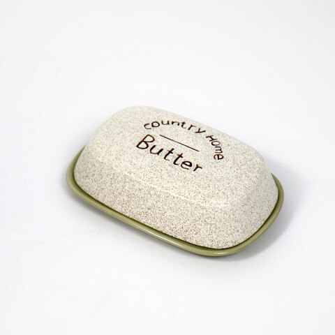 MANTEQUERA CERAMICA BCO COMB 18.5X12.5X6.5CM Unica