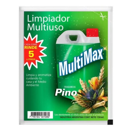 Limpiador multiuso concentrado Pino MULTIMAX 150ml Limpiador multiuso concentrado Pino MULTIMAX 150ml