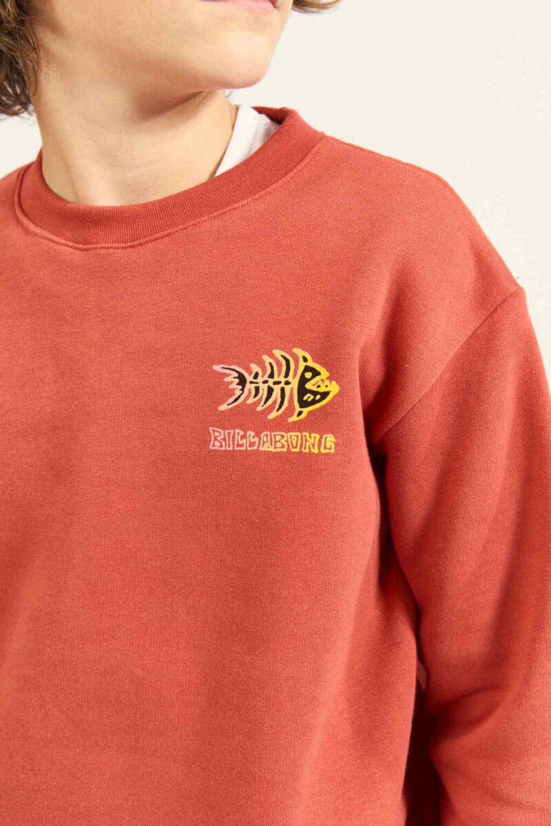 BUZO NEW SHARKY CREW BOYS K-rojo