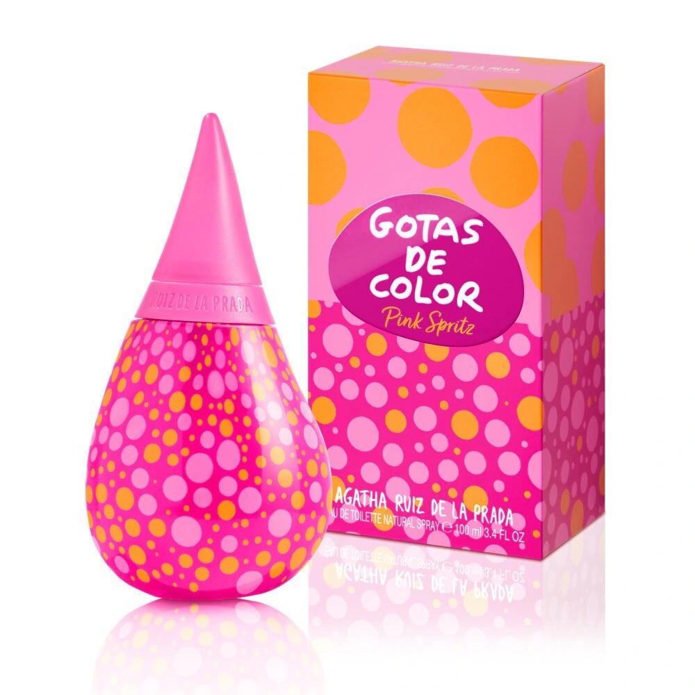 Agatha Ruiz De La Prada Gotas de Color Pink Spritz Eau de Toilette 100ml - Femenino