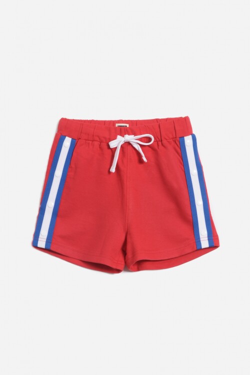 Short con vivos ROJO