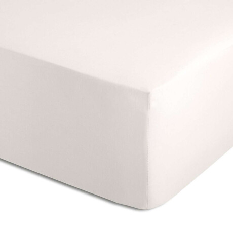 Sábana Ajustable Queen Size 130 Hilos Dohler 100% Algodón Beige