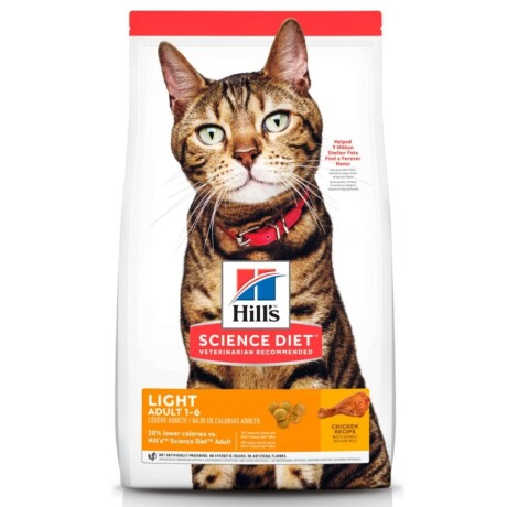 HILLS GATO ADULTO LIGHT 1.8 KG Hills Gato Adulto Light 1.8 Kg