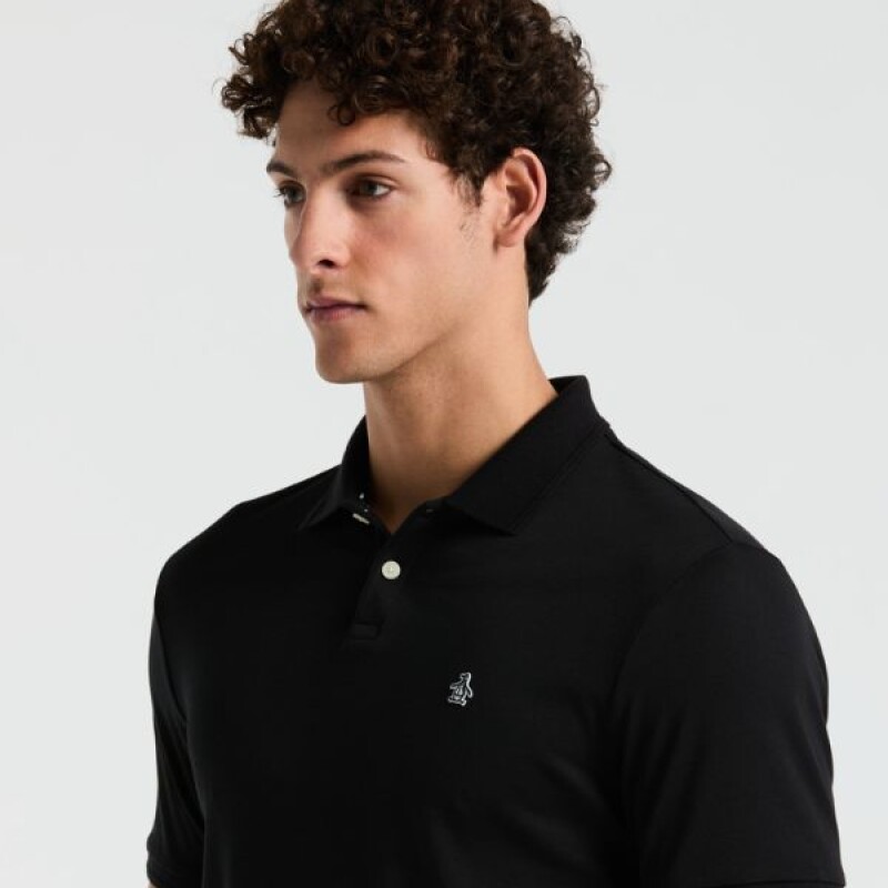 Remera Polo Original Penguin Negro