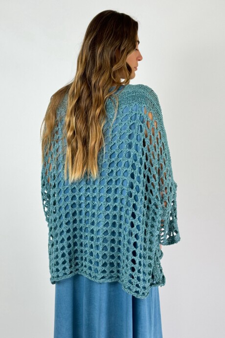 TOP SERRANO Turquesa