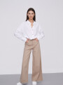 Pantalon Eddy Beige Oscuro