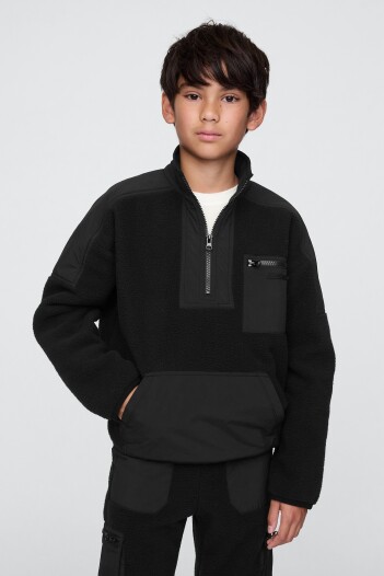 Buzo Cozy Niño Black 22
